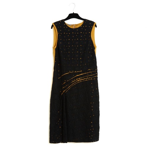 Bottega veneta robe laine soie - bottega,