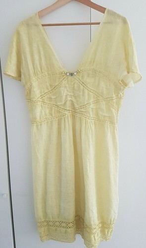 Bottega kleid gelb leicht - bottega,